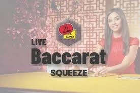 Play the Baccarat Squeeze slot by Evolution on Wikiluck
