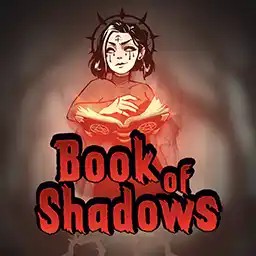 Official Slots logo: Book Of Shadows by Evolution at Wikiluck