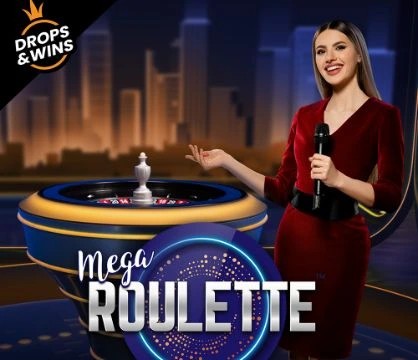 Mega Roulette slot logo by Pragmatic Play at Wikiluck