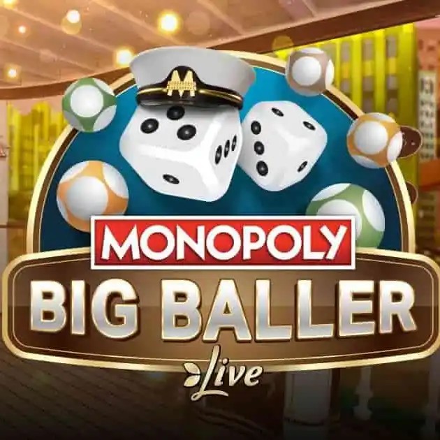 MONOPOLY Big Baller casino game by Evolution – featured logo at Wikiluck