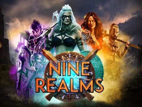 Nine Realms by Red Tiger Gaming, showcased at wikiluck-de.com – game logo