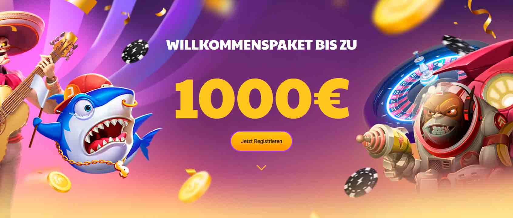 Großzügiger Willkommensbonus